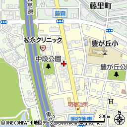 愛知県名古屋市名東区豊が丘702周辺の地図