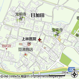 目加田老人憩の家周辺の地図