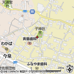 静岡県富士市一色231周辺の地図