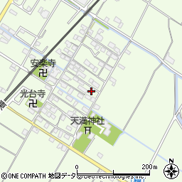 滋賀県東近江市今町158周辺の地図
