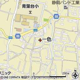 静岡県富士市一色97周辺の地図