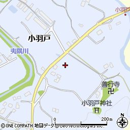 千葉県勝浦市小羽戸401-1周辺の地図