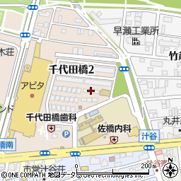 タウン千代田橋９棟周辺の地図