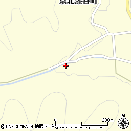 京都府京都市右京区京北漆谷町（南谷）周辺の地図
