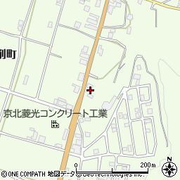 京都府京都市右京区京北下弓削町10-2周辺の地図