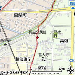 愛知県愛西市見越町堂起12周辺の地図