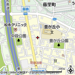 愛知県名古屋市名東区豊が丘1805周辺の地図
