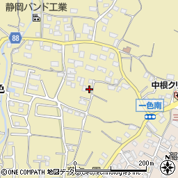 静岡県富士市一色369周辺の地図