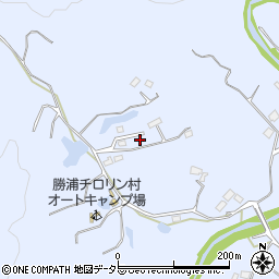 千葉県勝浦市小羽戸517-17周辺の地図