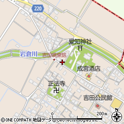 滋賀県犬上郡豊郷町吉田1176周辺の地図