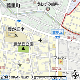 愛知県名古屋市名東区豊が丘1210周辺の地図