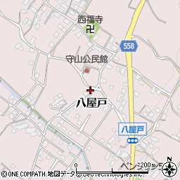 滋賀県大津市八屋戸2005-2周辺の地図