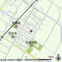 滋賀県東近江市今町160周辺の地図