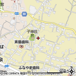 静岡県富士市一色185周辺の地図