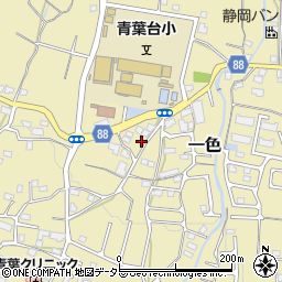 静岡県富士市一色102周辺の地図