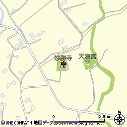 妙勝寺周辺の地図