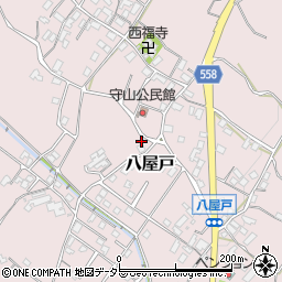 滋賀県大津市八屋戸2005-1周辺の地図