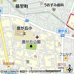 愛知県名古屋市名東区豊が丘1518周辺の地図