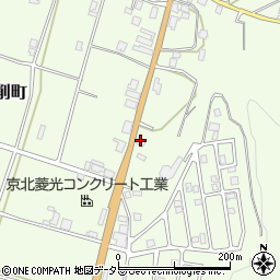 京都府京都市右京区京北下弓削町10周辺の地図