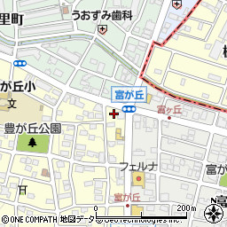 愛知県名古屋市名東区豊が丘47周辺の地図