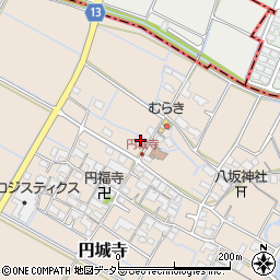 滋賀県愛知郡愛荘町円城寺402周辺の地図