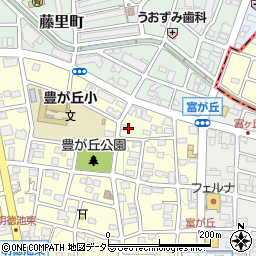 愛知県名古屋市名東区豊が丘1215周辺の地図