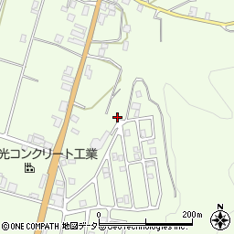 京都府京都市右京区京北下弓削町狭間谷周辺の地図