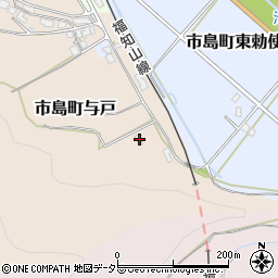 兵庫県丹波市市島町与戸593-2周辺の地図