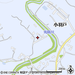 千葉県勝浦市小羽戸529-8周辺の地図