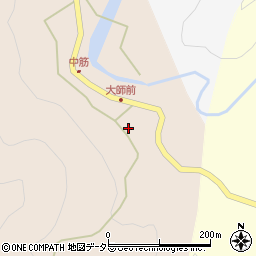 京都府福知山市三和町高杉166周辺の地図