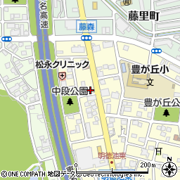 愛知県名古屋市名東区豊が丘808周辺の地図