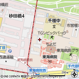 コカ・コーラセントラルジャパンＶＳ愛知販売部東支店周辺の地図