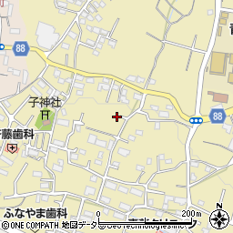静岡県富士市一色176-2周辺の地図