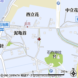 愛知県長久手市岩作泥亀首8周辺の地図