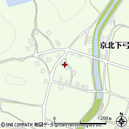 京都府京都市右京区京北下弓削町15-1周辺の地図