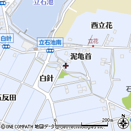 愛知県長久手市岩作泥亀首28周辺の地図