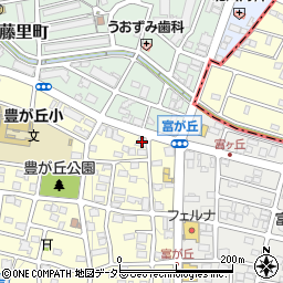 愛知県名古屋市名東区豊が丘1周辺の地図
