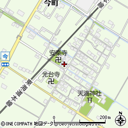 滋賀県東近江市今町221周辺の地図