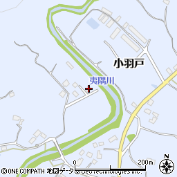 千葉県勝浦市小羽戸529-1周辺の地図