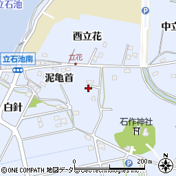 愛知県長久手市岩作泥亀首9周辺の地図