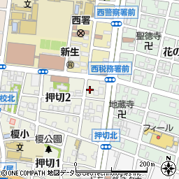 和楽堂本舗周辺の地図