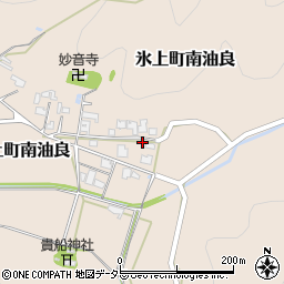 兵庫県丹波市氷上町南油良168周辺の地図