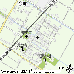 滋賀県東近江市今町165周辺の地図