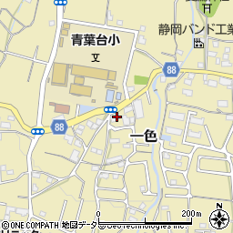 静岡県富士市一色100-2周辺の地図
