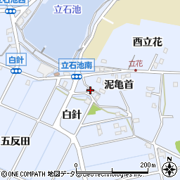 愛知県長久手市岩作泥亀首30周辺の地図