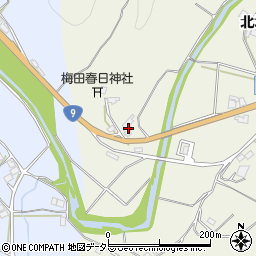 京都府京丹波町（船井郡）水原（宮ノ下）周辺の地図