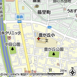 愛知県名古屋市名東区豊が丘1501周辺の地図