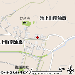 兵庫県丹波市氷上町南油良157周辺の地図