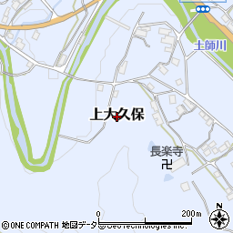 京都府京丹波町（船井郡）上大久保周辺の地図