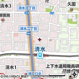 鍵の出張救急車大杉・大曽根・御成通・東長田町周辺の地図